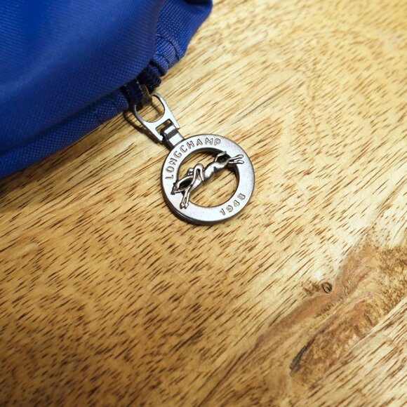 LONGCHAMP Pliage Document Holder Briefcase Royal Blue EUC - Picture 11 of 14